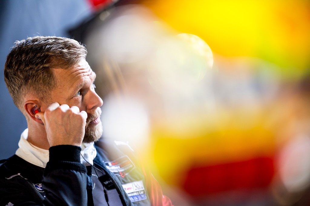 Kevin Magnussen udgik fra Petit Le Mans efter ulykke.
(Foto: BMW M Motorsport)